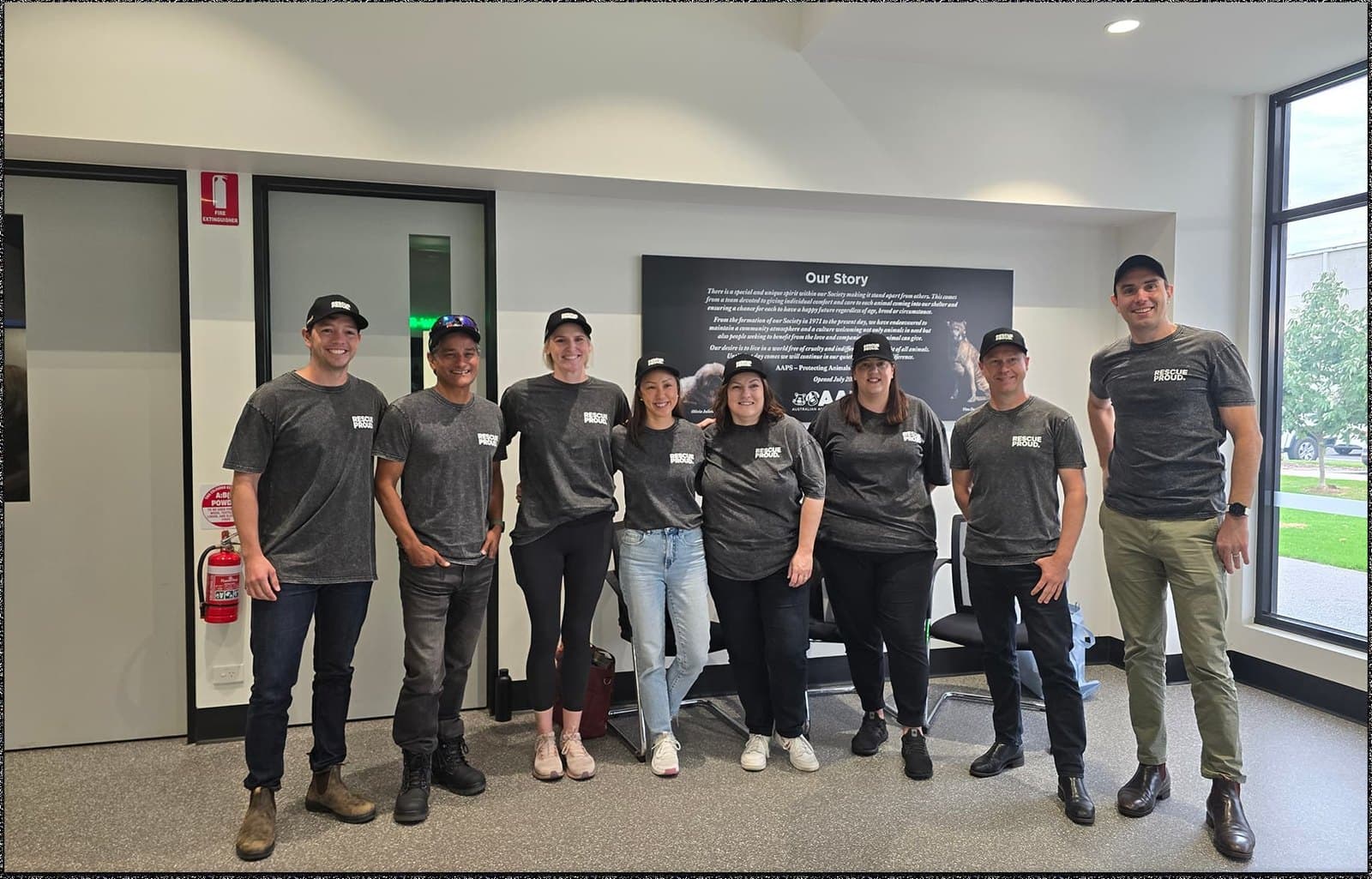 The Australian Animal Protection Society team